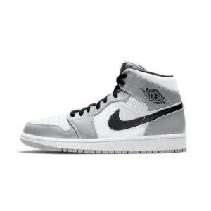 Jordan 1 Mid Light Smoke Grey